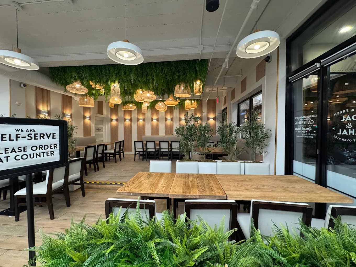 THE DINING AREA