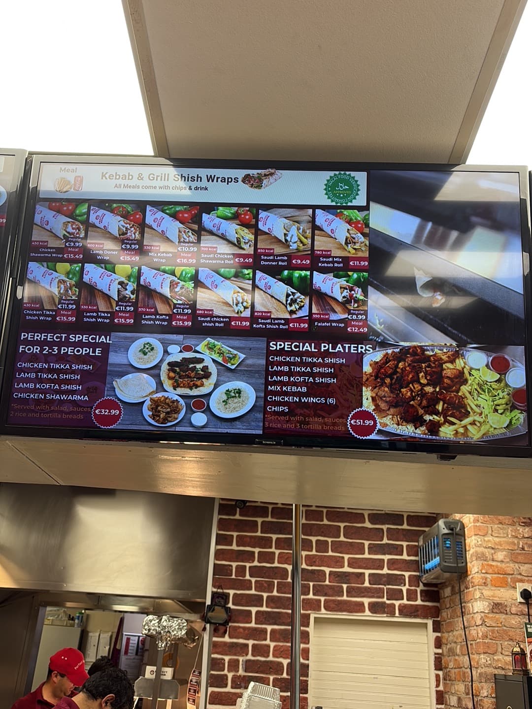 THE MENU BOARD